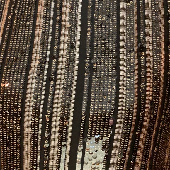 NWT Lauren Ralph Lauren Striped Sequin Dress - Picture 6 of 13